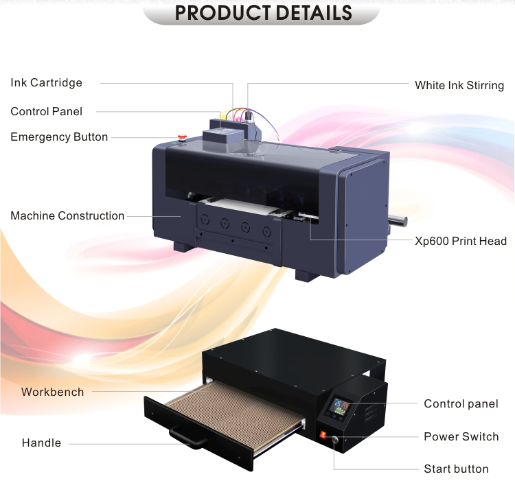 Impressora A3 dtf - Detalhes do produto