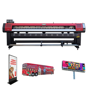 Impressora Flex Printer de Canvas 3.2M Impressora Eco Solvent para Máquina de Impressão de Papel de Adesivo de Vinil Banner