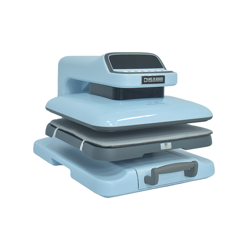 Máquina de prensa térmica totalmente automática para camisetas, 38x38cm, preço de fábrica