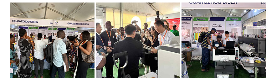 Registro da Disen Company na Exposição da Nigéria