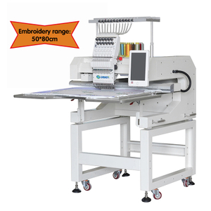 Tipo de ponte Máquina de bordado de cabeça única 50*80 Área de bordado