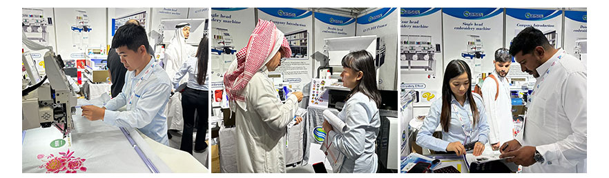 Registro da Disen Company na exposição da Arábia Saudita