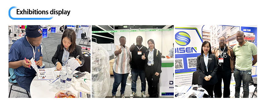 Exposição da África do Sul, foto com clientes