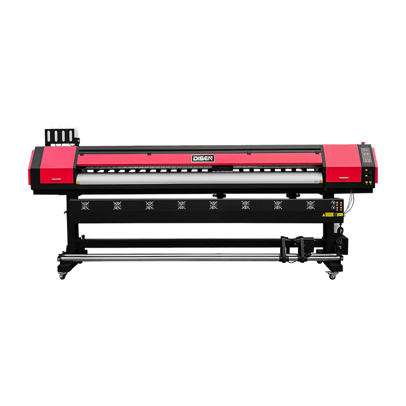 DS-MC2502P Digital Inkjet PVC Vinil Bandeira Máquina de impressão de papel de parede 2.5M Impressora solvente ecológica de grande formato