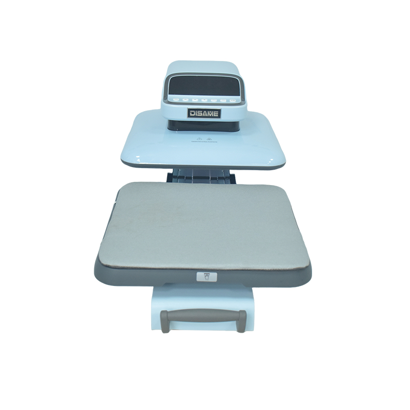 Máquina de prensa térmica totalmente automática para camisetas, 38x38cm, preço de fábrica