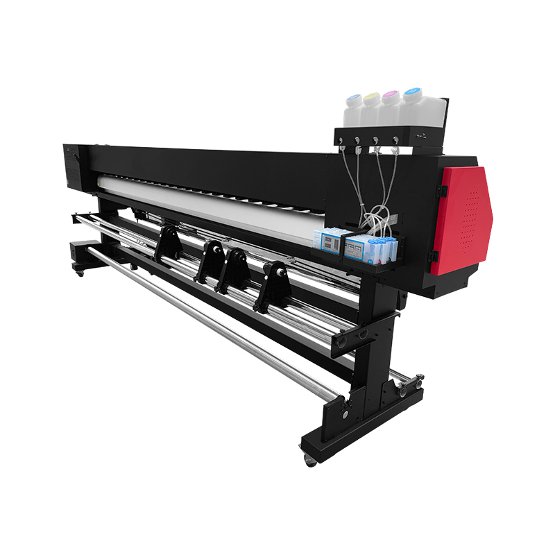 DS-MC2502P Digital Inkjet PVC Vinil Bandeira Máquina de impressão de papel de parede 2.5M Impressora solvente ecológica de grande formato