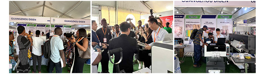 Registro da Disen Company na Exposição da Nigéria