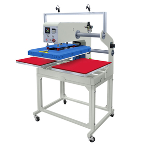 Máquina pneumática de impressão de transferência de calor de estação dupla DS-7C para camisetas 40*60cm