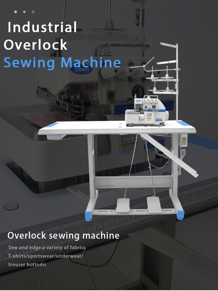 máquina de costura overlock