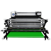 DS-26B 1.7x420 1700mm rolo de papel de sublimação rolo a rolo impressão de transferência térmica tecido têxtil corte peças pano máquina automática de prensa térmica