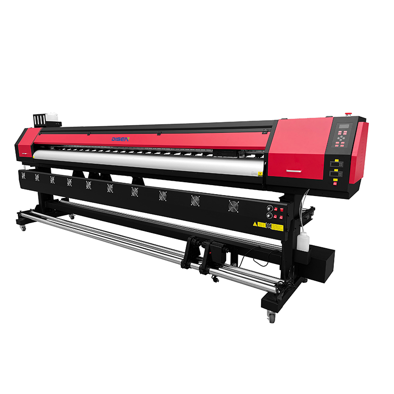 Impressora de solvente ecológico a jato de tinta digital XP600 de grande formato de 3,2 m