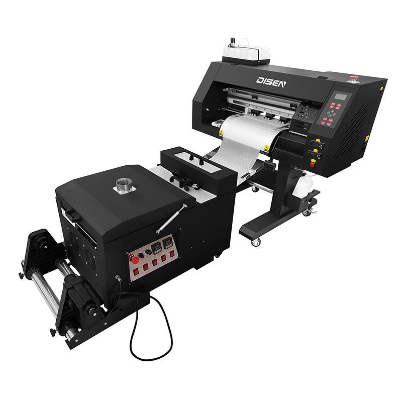 Impressora do filme do ANIMAL DE ESTIMAÇÃO de DS-MC301 30cm A3 DTF com cabeças XP600 e máquina de agitação do pó 