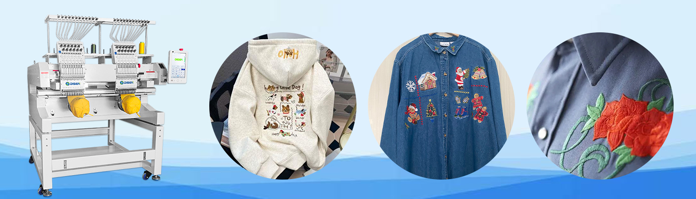 Diagrama de efeito da m&aacute;quina de bordar de cabe&ccedil;a dupla