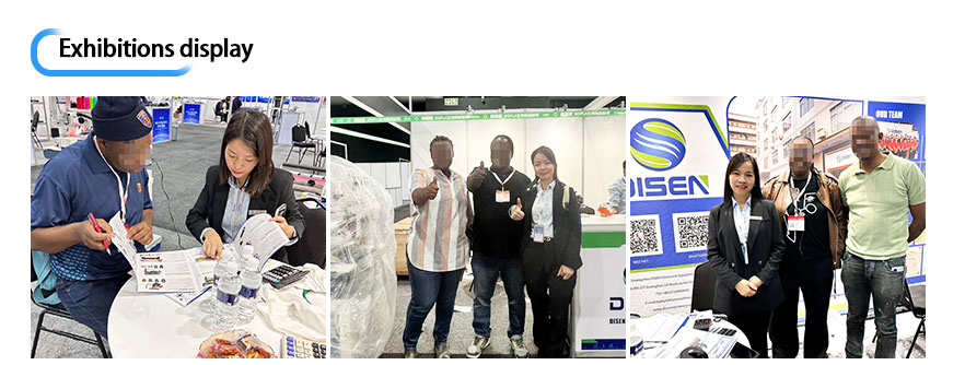 Exposição da África do Sul, foto com clientes