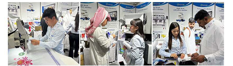 Registro da Disen Company na exposição da Arábia Saudita