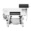 Impressora UV DTF de 60 cm com impressão de adesivo de cristal i3200