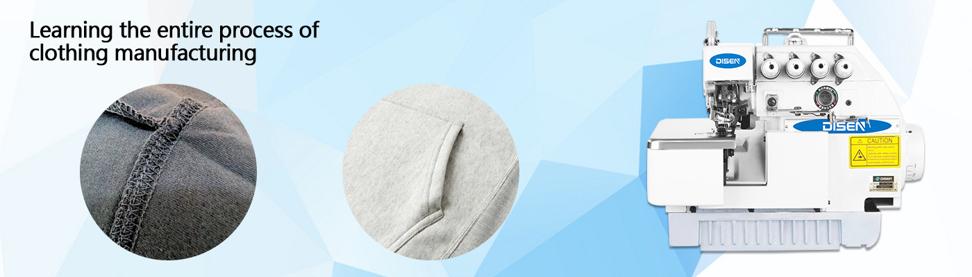 Aprendendo todo o processo de fabricação de roupas