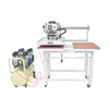 Máquina profissional de transferência de calor 40*60cm, prensa térmica pneumática automática