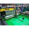 Máquina automática de agitação de strass de duas cores, roupas de alumínio multimaterial