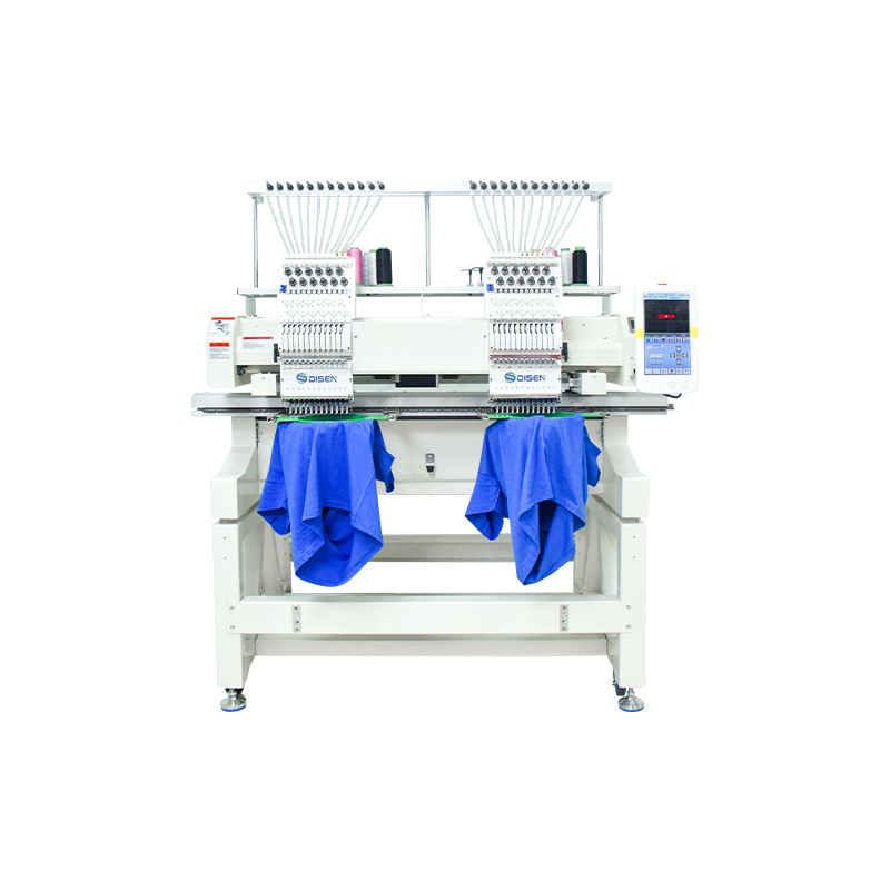 Máquina automatizada cabeça dobro do bordado de Disen 600*600mm