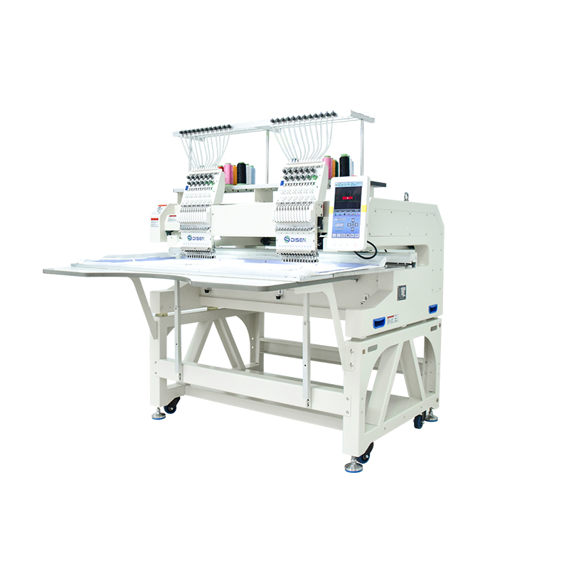 Máquina automatizada cabeça dobro do bordado de Disen 600*600mm