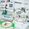 Máquina automatizada cabeça dobro do bordado de Disen 600*600mm