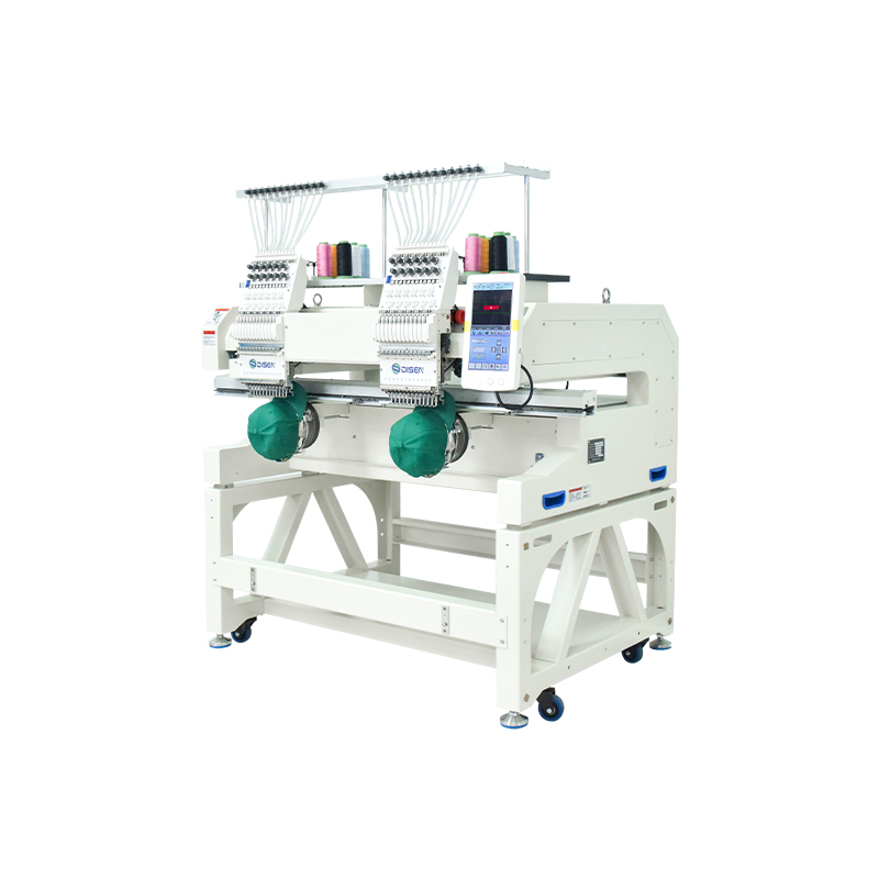 Máquina automatizada cabeça dobro do bordado de Disen 600*600mm