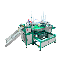 Máquina automática de agitação de strass de duas cores, roupas de alumínio multimaterial